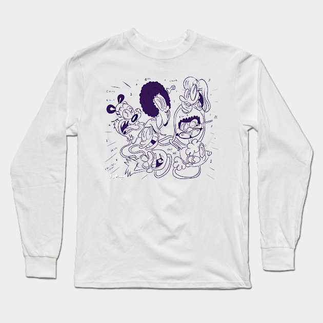 Nerdganism Long Sleeve T-Shirt by D.J. Berry